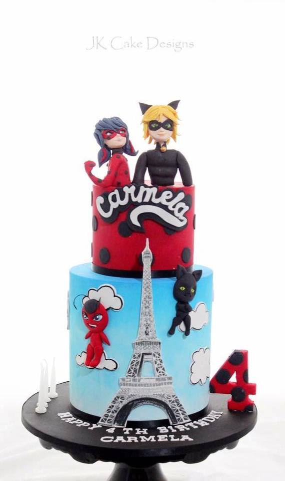 Eiffel Tower Cake - Decorated Cake by Janan - CakesDecor