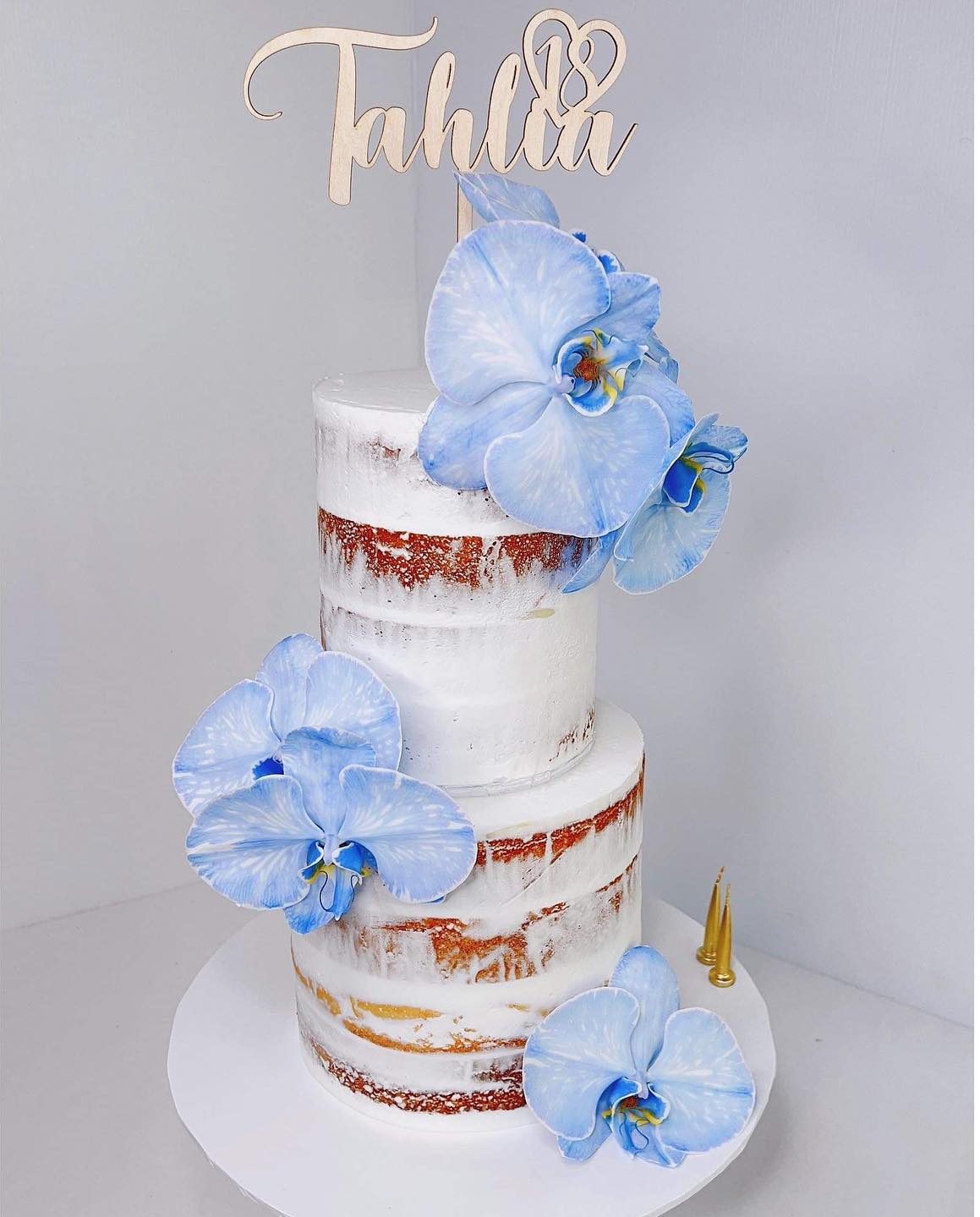 Blue Cake | Blue birthday cakes, Funny birthday cakes, Debut cake