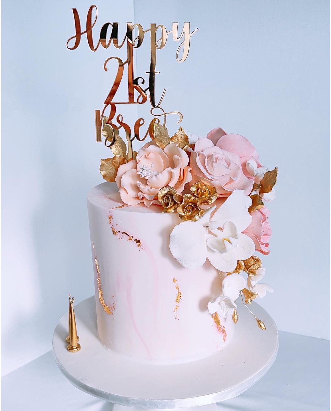 21st birthday cakes for female
