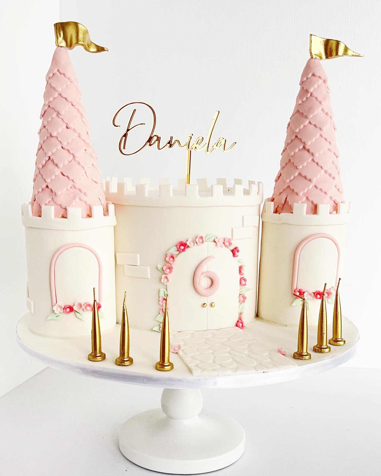 dailydelicious: Happy Birthday My Niece: Princess Cake, chocolate, vanilla  and strawberry marble cake