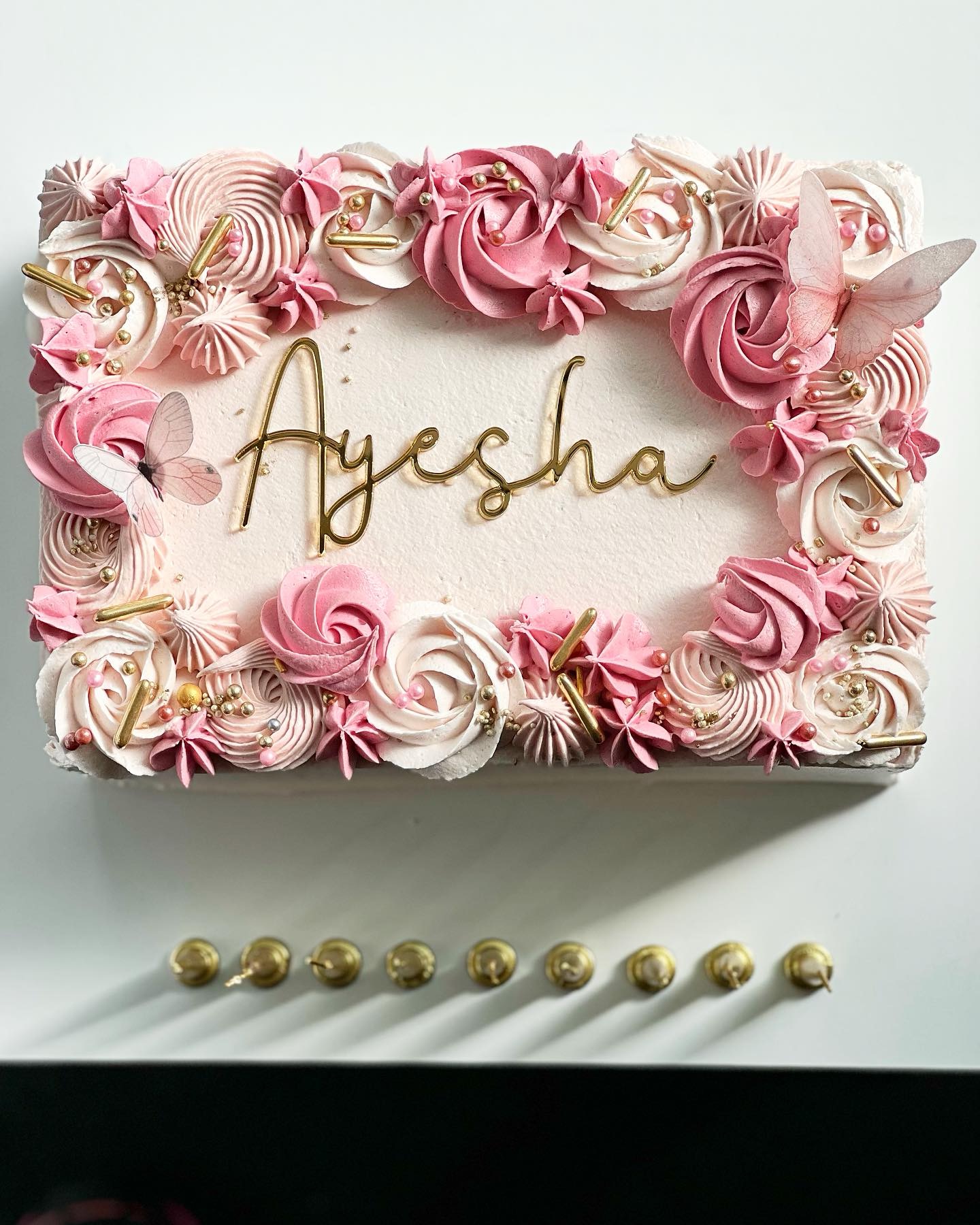 Ayesha - Animated Happy Birthday Cake GIF Image for WhatsApp | Funimada.com